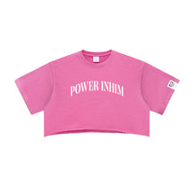 Load image into Gallery viewer, Power inHIM Washed Crop T-Shirt
