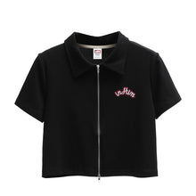 Load image into Gallery viewer, inHIM Crop Polo with Zipper
