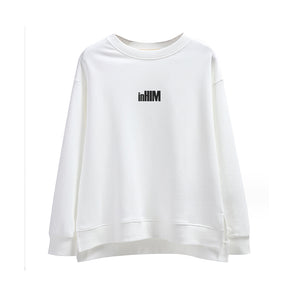 inHIM Sweatshirt with Slit Hem