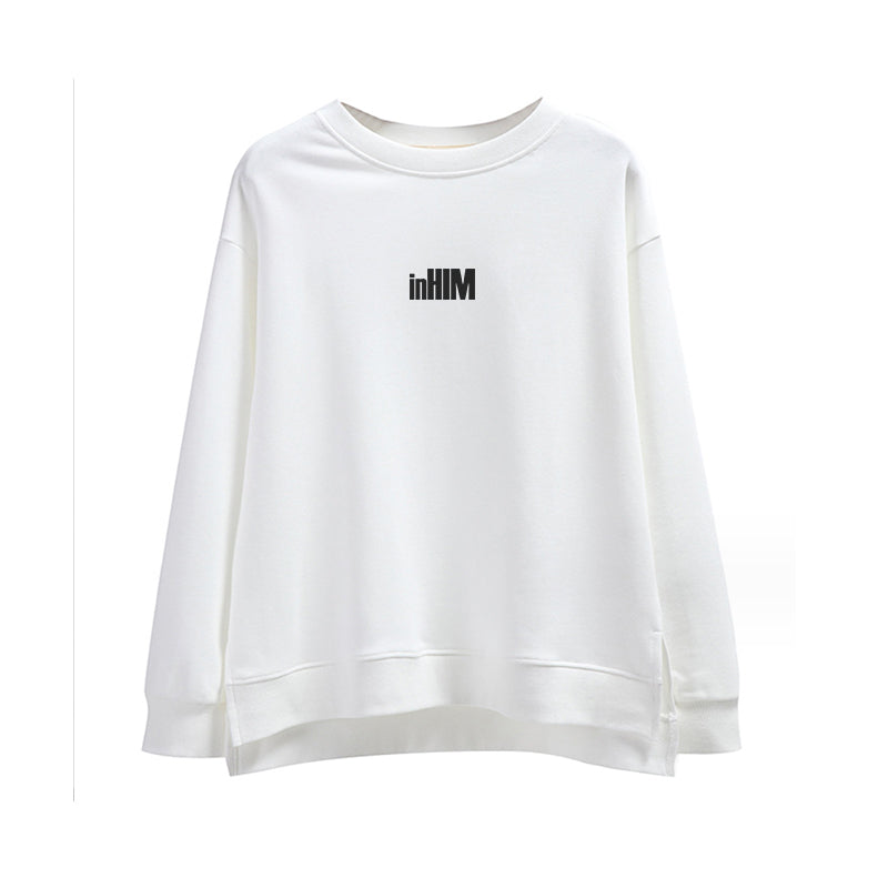 inHIM Sweatshirt with Slit Hem