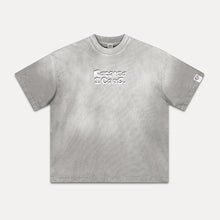Load image into Gallery viewer, Because I Care Doodle Washed Oversize T-shirt
