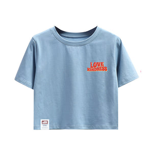 Love Kindness Crop T-shirt