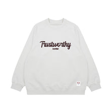 Load image into Gallery viewer, Trustworthy Large Logo Oversize Sweatshirt
