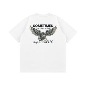 FLY Cooling Fabric Oversize T-shirt