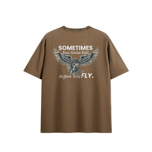 FLY Cooling Fabric Oversize T-shirt