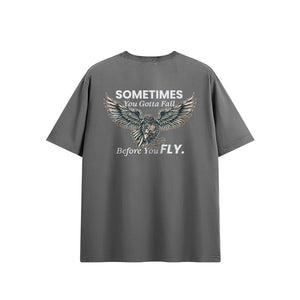 FLY Cooling Fabric Oversize T-shirt