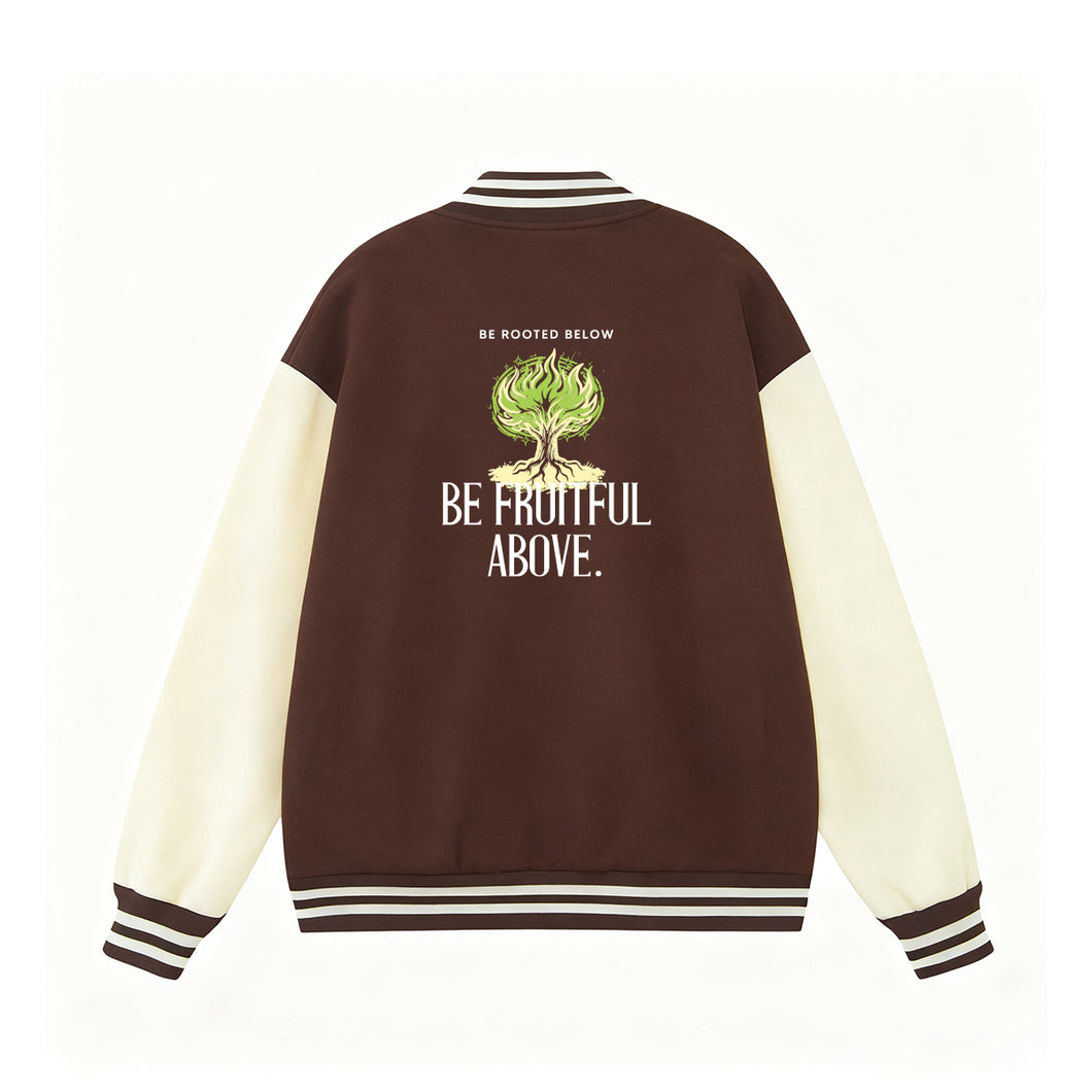 Be Fruitful Varsity Jacket