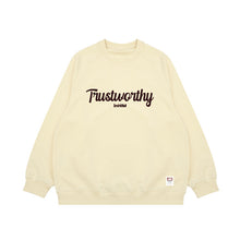 Load image into Gallery viewer, Trustworthy Large Logo Oversize Sweatshirt
