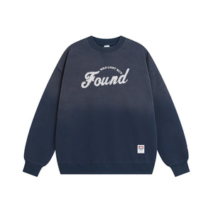 Was Lost but Found Gradient Sweatshirt