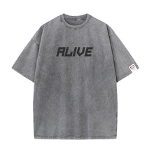 Load image into Gallery viewer, ALIVE Washed Oversize T-shirt
