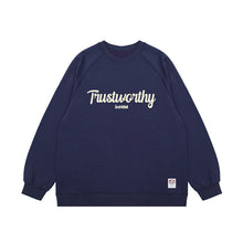 Load image into Gallery viewer, Trustworthy Large Logo Oversize Sweatshirt
