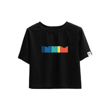 Load image into Gallery viewer, Multi-color inHIM Crop T-shirt - inHIM Family
