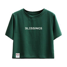 Load image into Gallery viewer, Blessings Crop T-shirt
