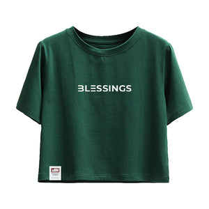 Blessings Crop T-shirt