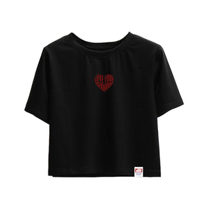 Love Your Neighbor Crop T-shirt - inHIM Family