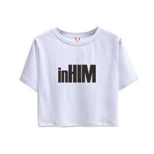 Load image into Gallery viewer, inHIM Logo Crop Top - inHIM Family
