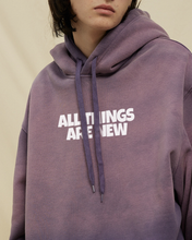 Load image into Gallery viewer, All Things Are New Dip Dye Hoodie
