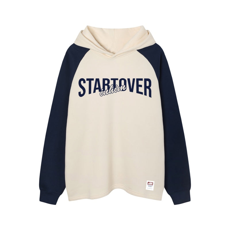 Start Over inHIM Colorblock Hoodie