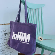 Load image into Gallery viewer, inHIM Logo Canvas Bag - inHIM Family
