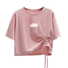 Load image into Gallery viewer, inHIM Self-tie Crop T-Shirt
