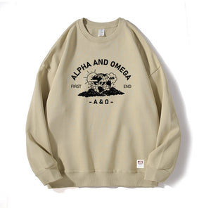 Alpha and Omega Oversize Sweatshirt