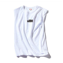 Load image into Gallery viewer, inHIM Logo Sleeveless Workout Tee - inHIM Family
