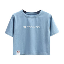 Load image into Gallery viewer, Blessings Crop T-shirt
