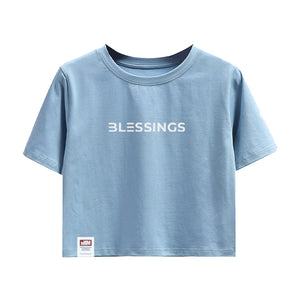 Blessings Crop T-shirt