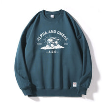 Load image into Gallery viewer, Alpha and Omega Oversize Sweatshirt
