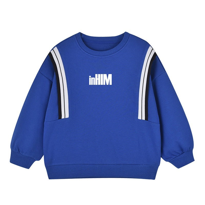 inHIM Small Logo Sweatshirt with Stripe Kids