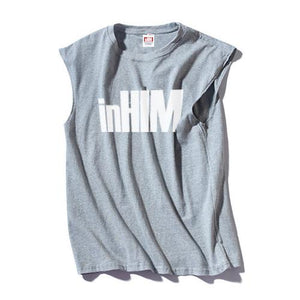 inHIM Logo Sleeveless Workout Tee - inHIM Family