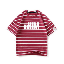 Load image into Gallery viewer, inHIM Stripe T-shirt Kids
