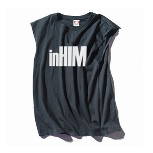 inHIM Logo Sleeveless Workout Tee - inHIM Family