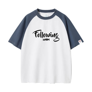 Following inHIM Colorblock Oversize T-Shirt