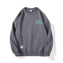 Load image into Gallery viewer, Trustworthy Small Logo Oversize Sweatshirt
