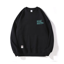 Load image into Gallery viewer, Trustworthy Small Logo Oversize Sweatshirt
