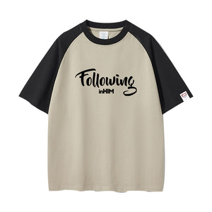 Following inHIM Colorblock Oversize T-Shirt