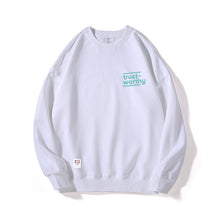 Load image into Gallery viewer, Trustworthy Small Logo Oversize Sweatshirt
