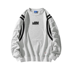 inHIM Small Logo Sweatshirt with Stripe