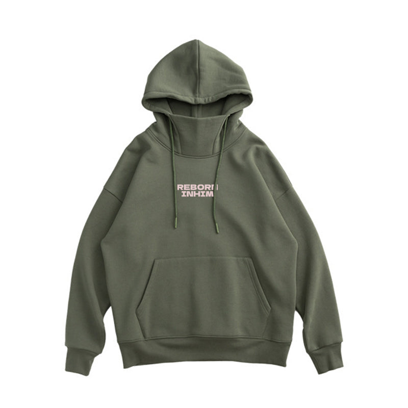 Reborn inHIM Mock Neck Hoodie