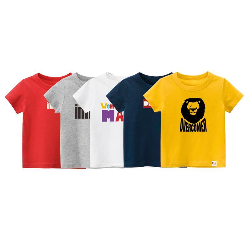 inHIM Colorful Kids T-Shirt Pack (5 Pcs) - inHIM Family