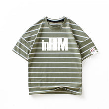 Load image into Gallery viewer, inHIM Stripe T-shirt Kids
