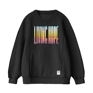 Living Hope Sweatshirt with Pockets (Large Logo)